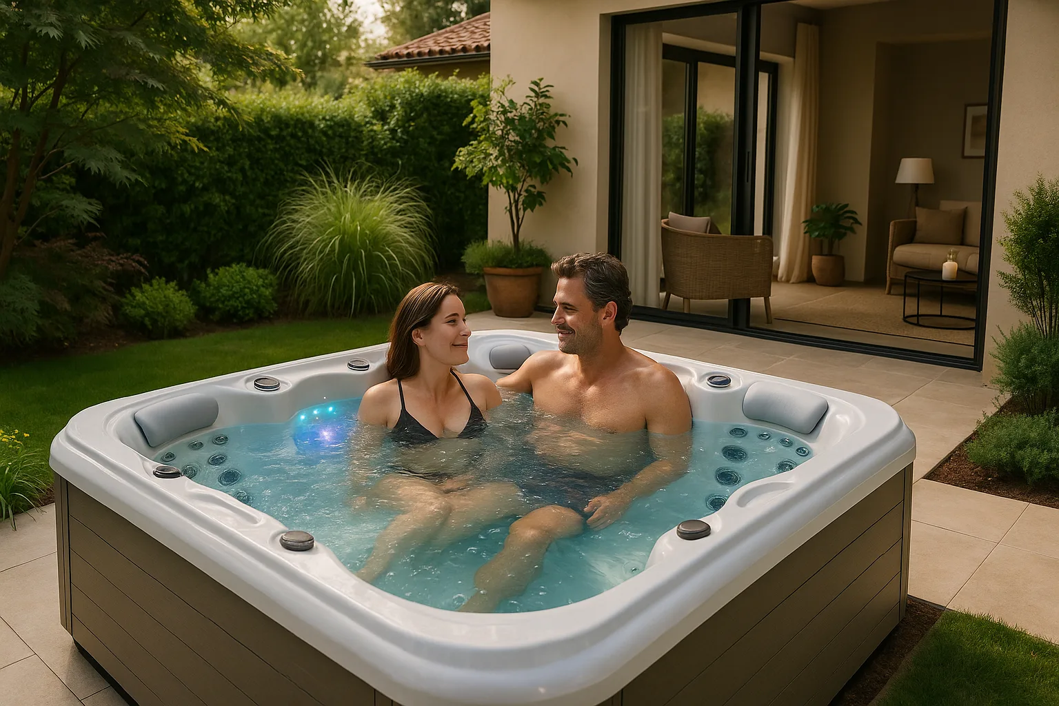 Spa int&eacute;rieur design et ambiance d&eacute;tente